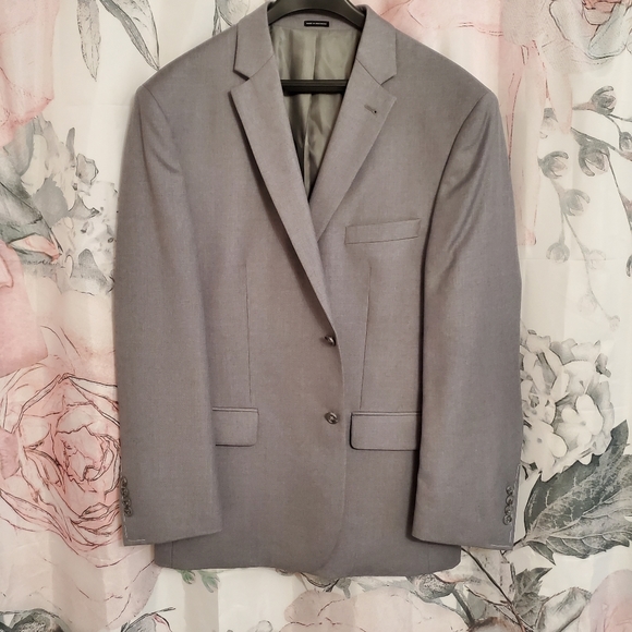 3 piece men's wearhouse suit 46R 40R